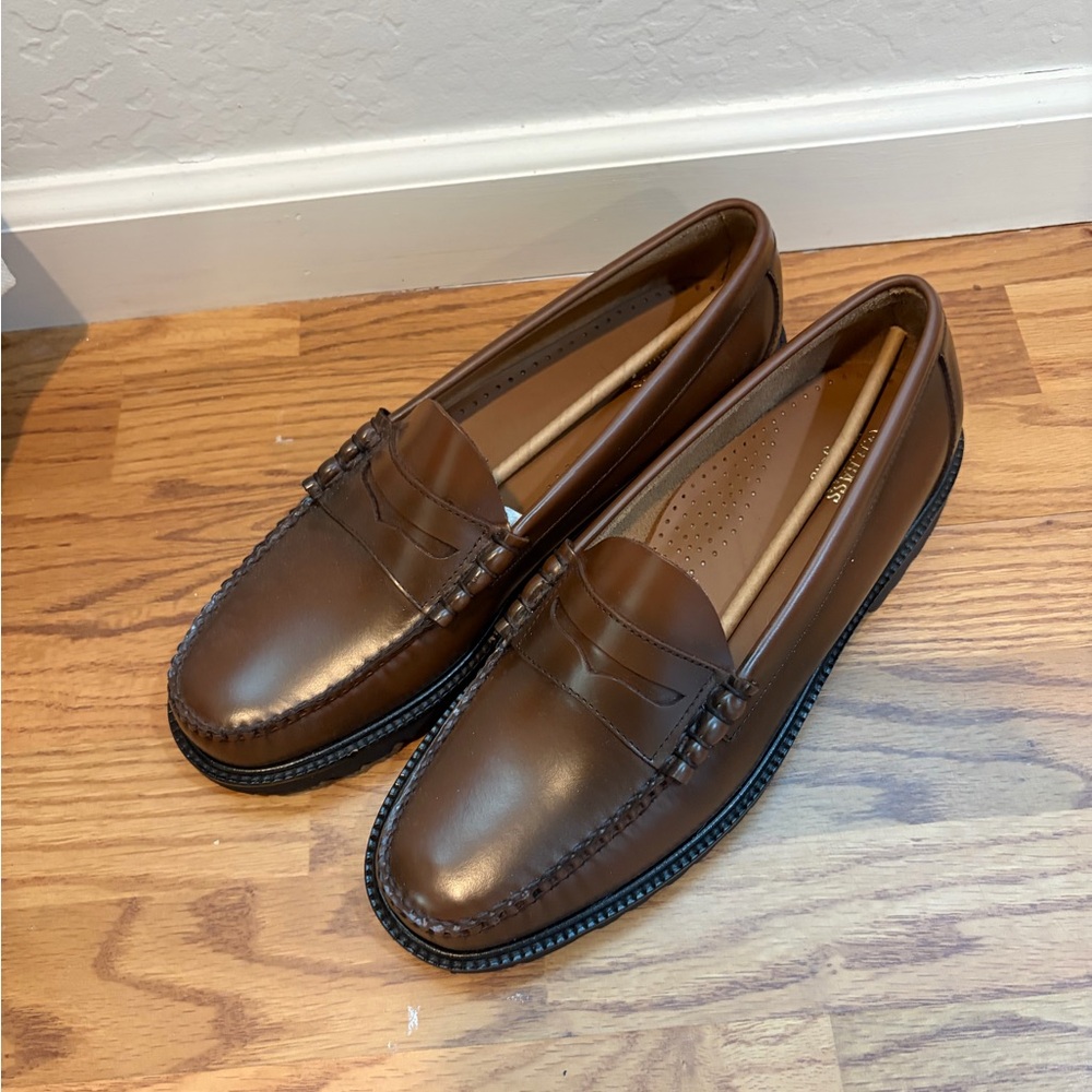 G.H. Bass Weejuns Larson Lug Loafer – Men’s 12 – Whiskey Brown